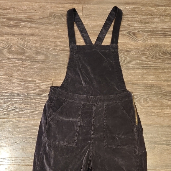 ❤️ MADEWELL VELVET SKINNY OVERALLS, MEDIUM - Picture 4 of 12
